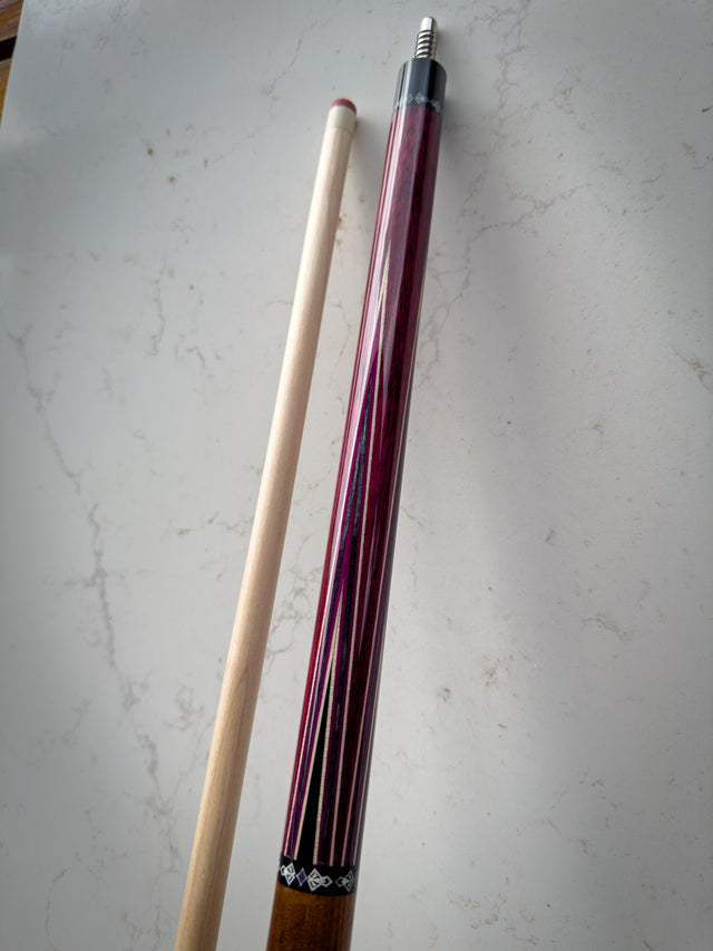 Purpleheart Stained-Glass 4 Pointer