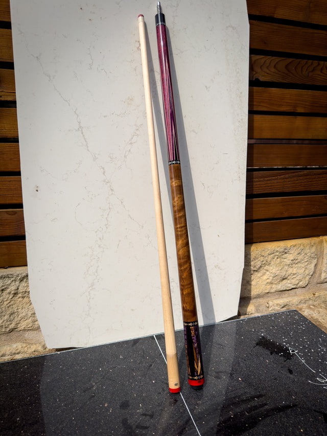 Purpleheart Stained-Glass 4 Pointer