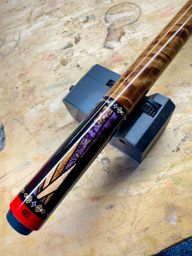 Purpleheart Stained-Glass 4 Pointer