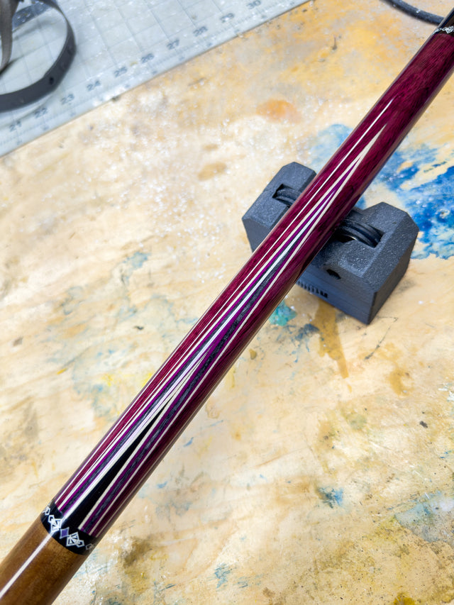 Purpleheart Stained-Glass 4 Pointer