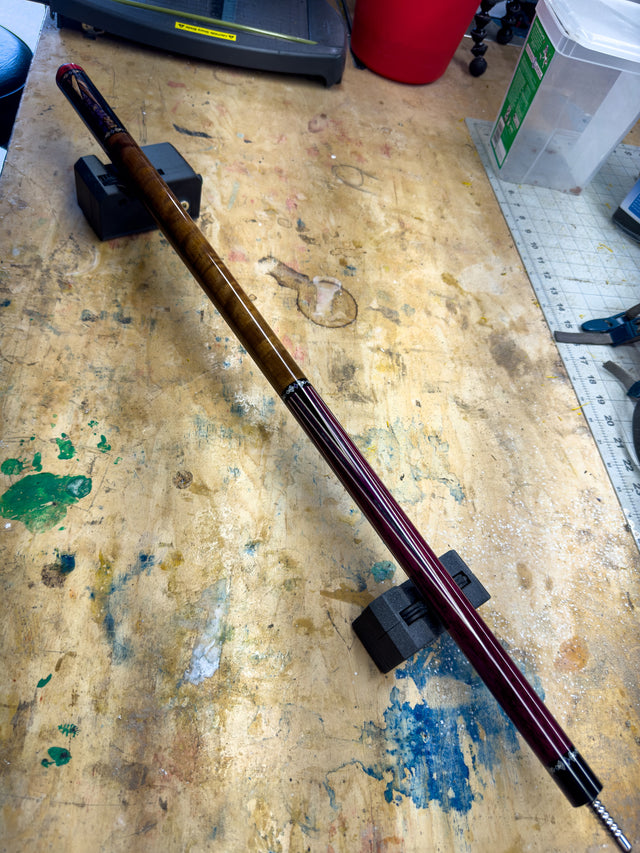 Purpleheart Stained-Glass 4 Pointer