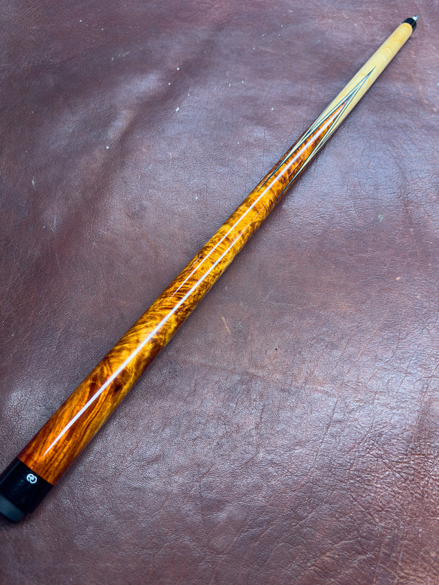 Amboyna Burl and Maple Full Splice
