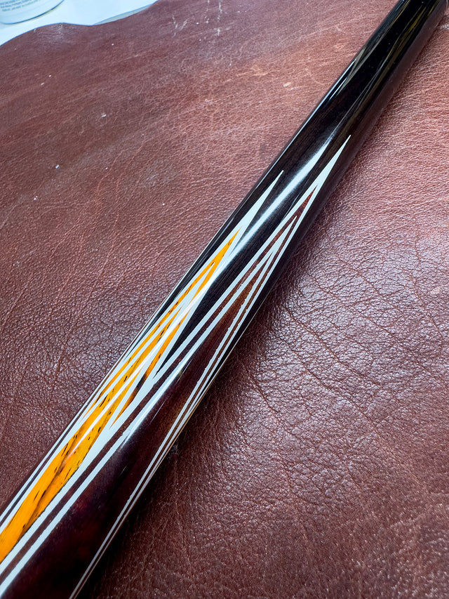 6-Pointed Camphor Burl and Cocobolo Full Splice