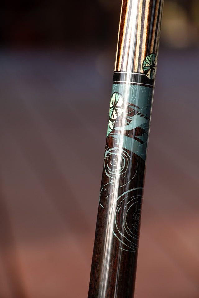 Koi and Lily Pads in Copper and Silver